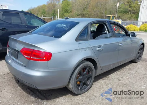 2011 Audi A4 2.0T Premium z USA, uszkodzony, nr VIN WAUBFAFLXBA100535